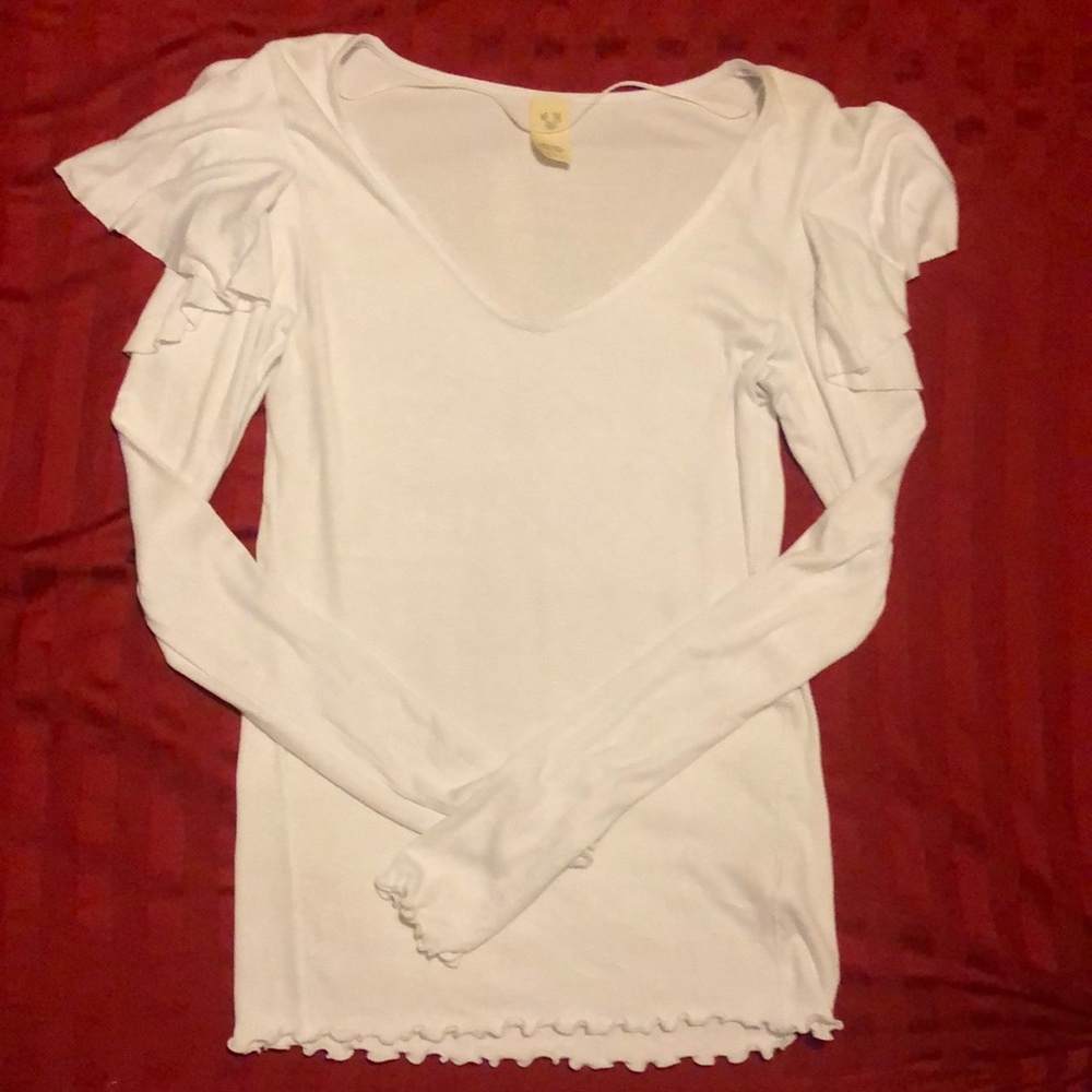 Free people white shirt